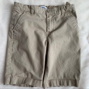 Old Navy Boys Khaki Uniform Shorts